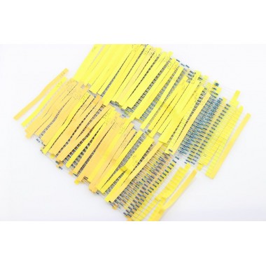 Metal Film Resistor Pack 1% 1/4W